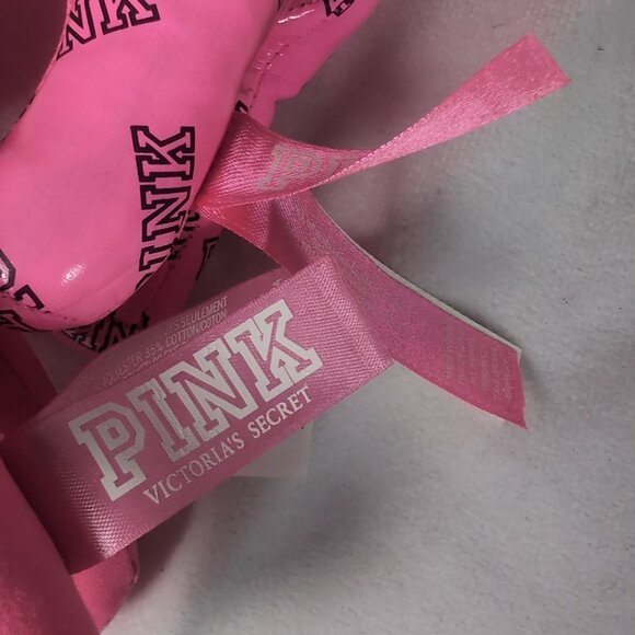 2 Victoria's Secret PINK Dog Plush Mini Stuffed Animal Canada Sweater RARE HTF - Picture 12 of 15